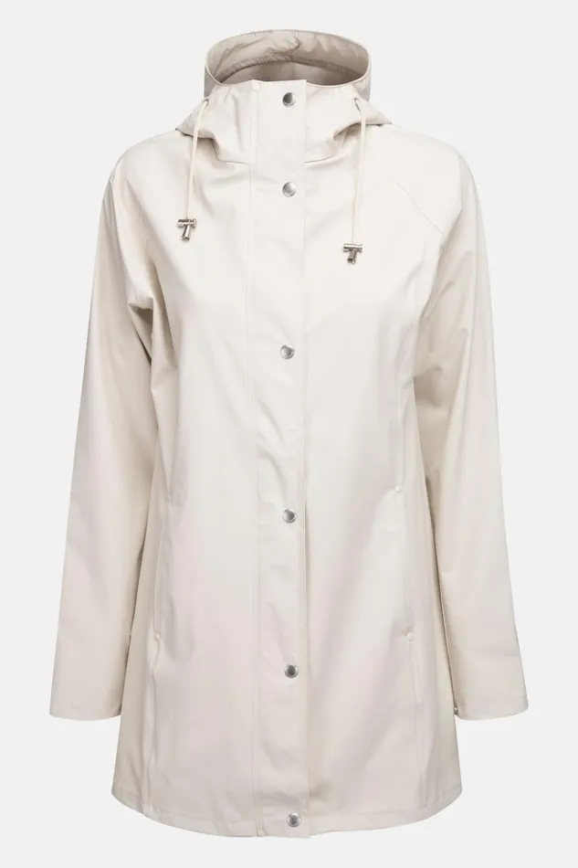 Women Ilse Jacobsen Raincoats Raincoat 8211 Milk Creme