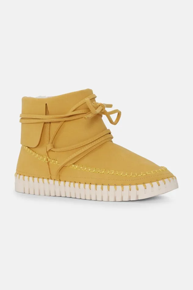 Women Ilse Jacobsen Tulip Flats Ankle Boots 8211 Golden Rod Women Ilse Jacobsen Tulip Flats Ankle Boots 8211 Golden Rod