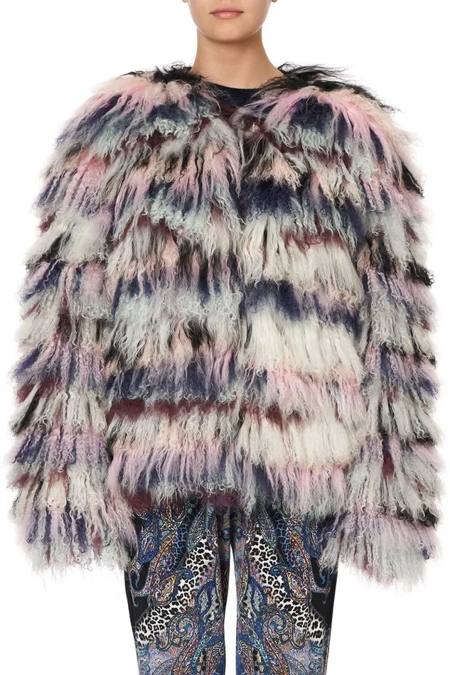 Women Jackets Camilla Fur Jacket Festival Express