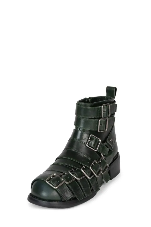 Women Jeffrey Campbell Ankle To Mid BeltedUp