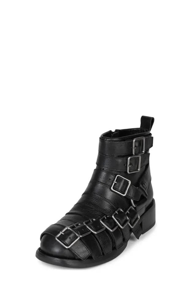 Women Jeffrey Campbell Ankle To Mid BeltedUp