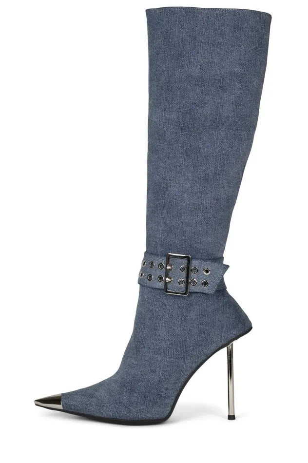 Women Jeffrey Campbell Knee High Flashback