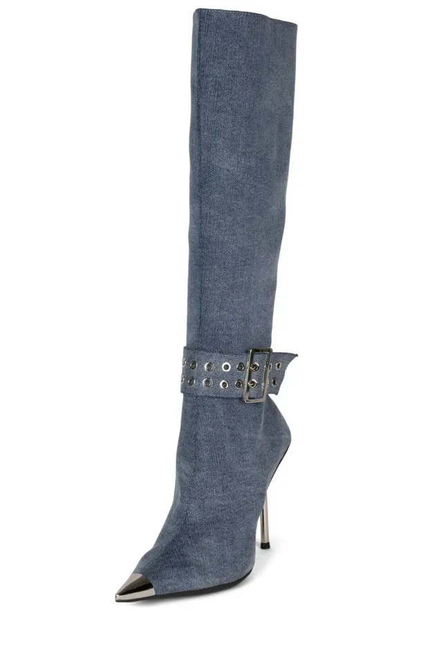 Women Jeffrey Campbell Knee High Flashback