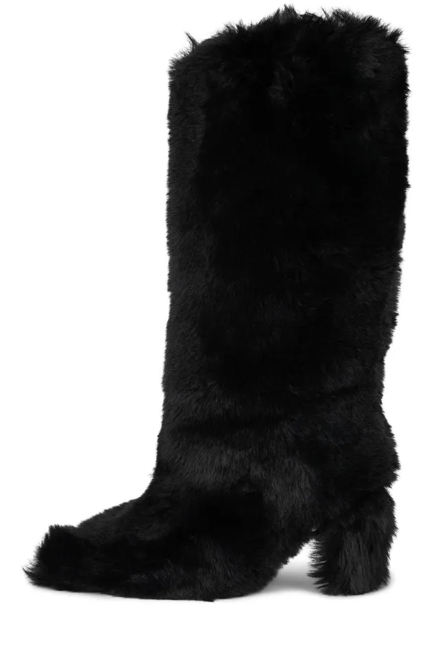 Women Jeffrey Campbell Knee High Fuzzie