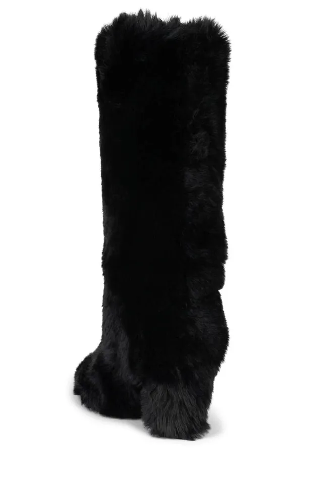 Women Jeffrey Campbell Knee High Fuzzie