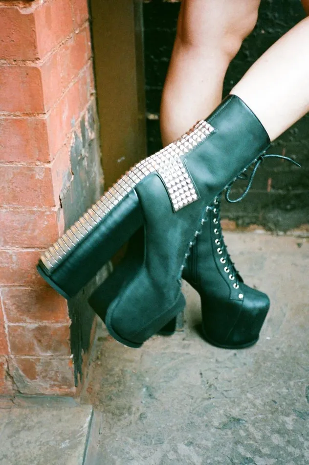 Women Jeffrey Campbell Platform BlCross