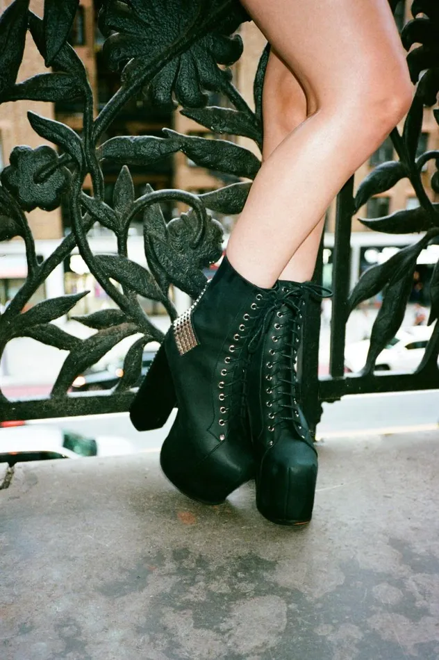 Women Jeffrey Campbell Platform BlCross