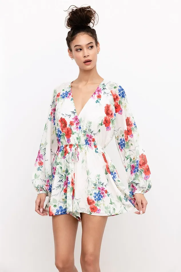 Women Jumpsuits and Rompers YUMI KIM NAOMI ROMPER It039s Magic Ivory