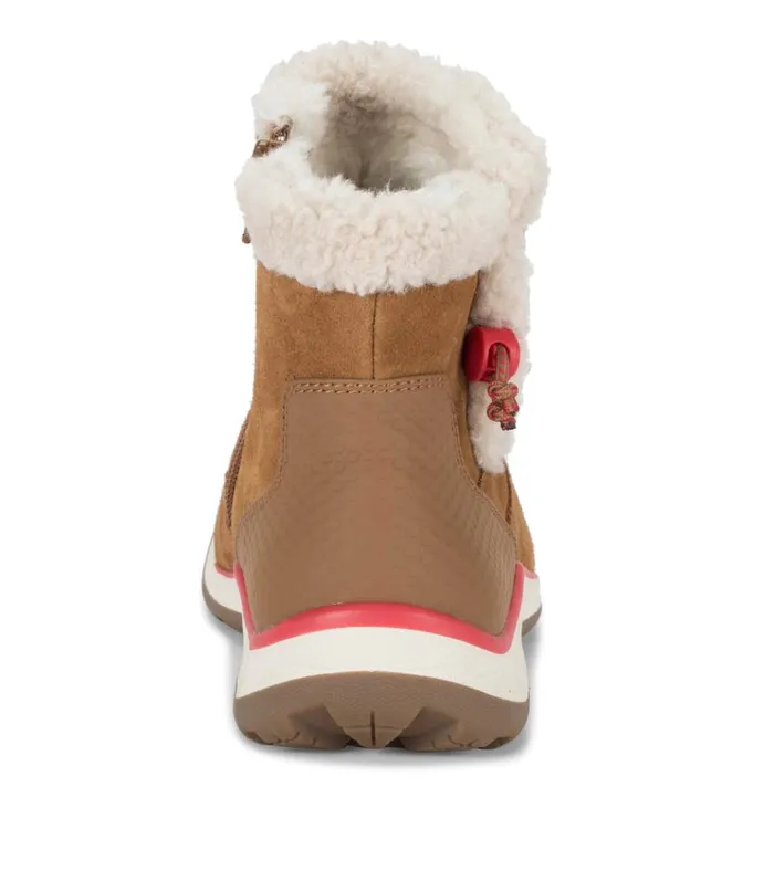 Women Kalina Cold Weather Bootie Cognac Suede Baretraps Booties