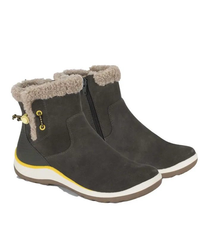 Women Kalina Cold Weather Bootie Pine Suede Baretraps Booties