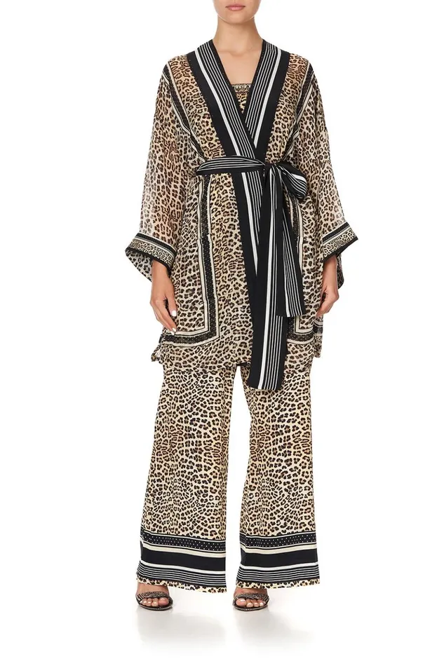 Women Kimonos Camilla Kimono With Tie Belt Sex Kitten