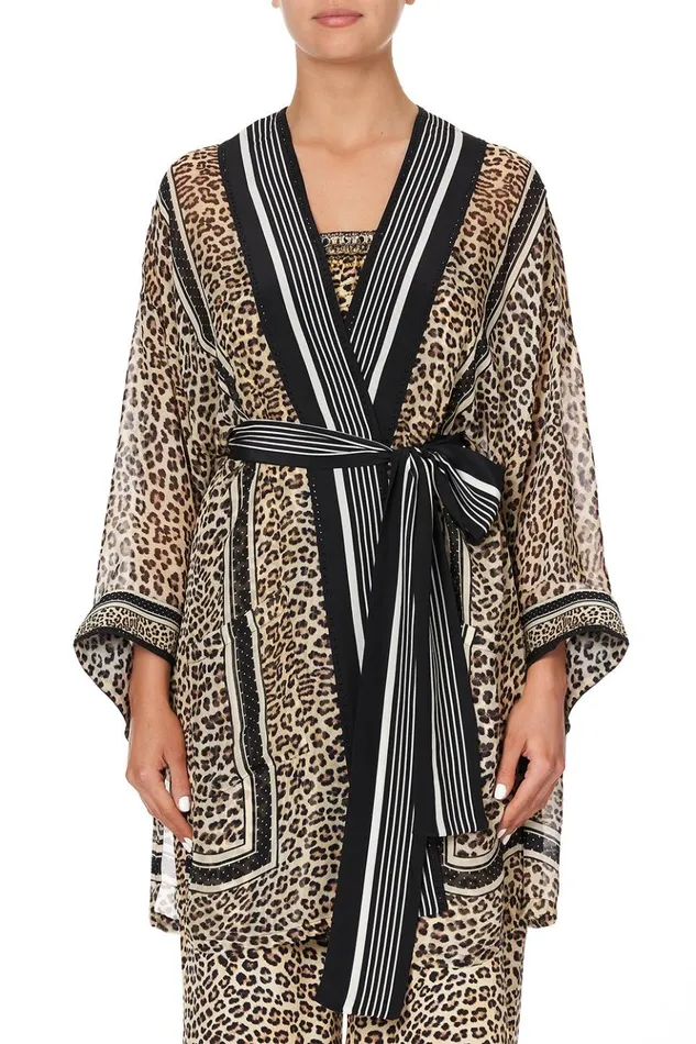 Women Kimonos Camilla Kimono With Tie Belt Sex Kitten