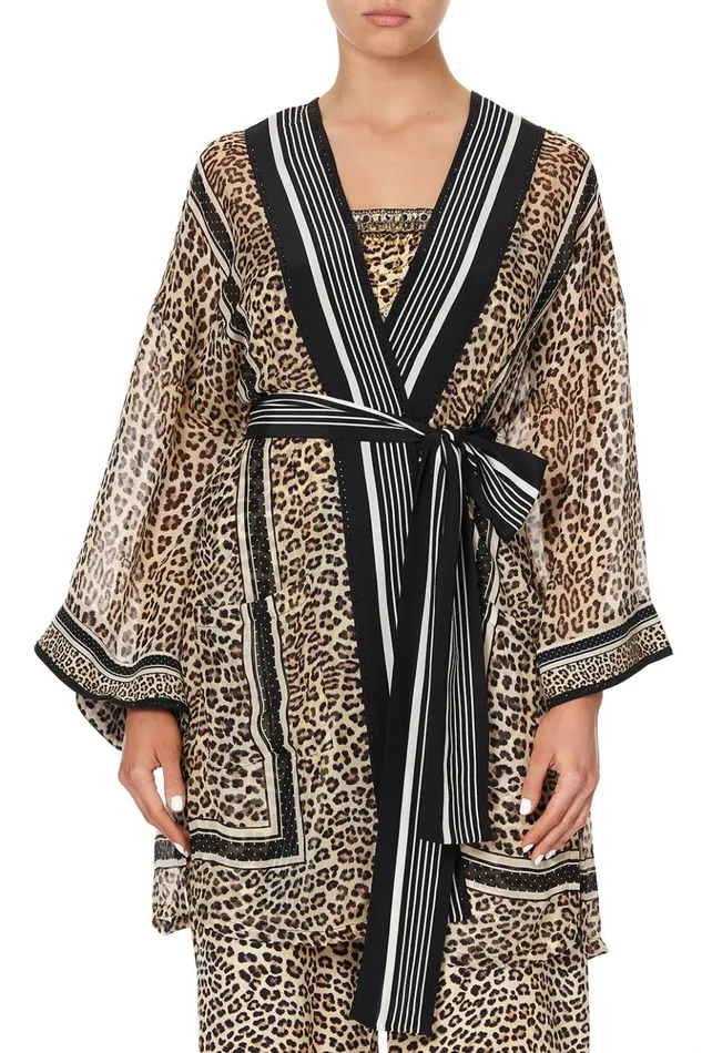 Women Kimonos Camilla Kimono With Tie Belt Sex Kitten