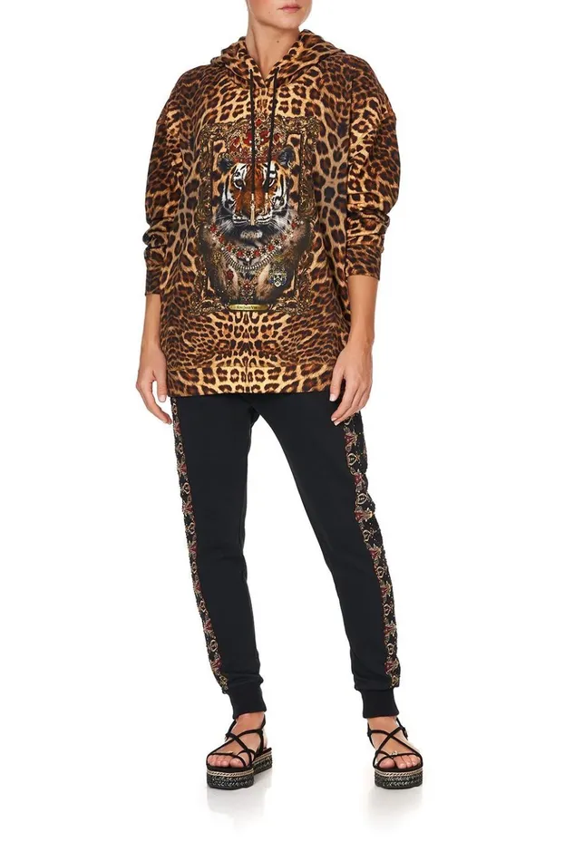 Women Knitwear Camilla Hoody Sweater With Pockets Lady Lodge
