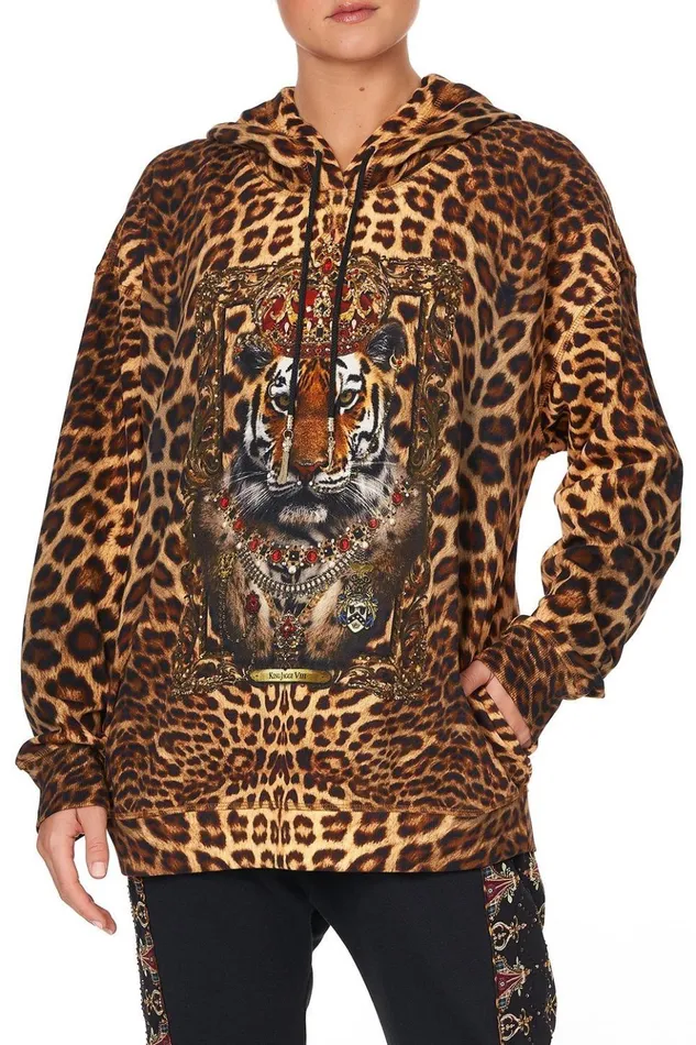 Women Knitwear Camilla Hoody Sweater With Pockets Lady Lodge
