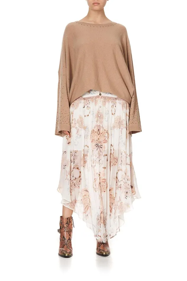 Women Knitwear Camilla Wide Sleeve Jumper Le Palais Du Zahir