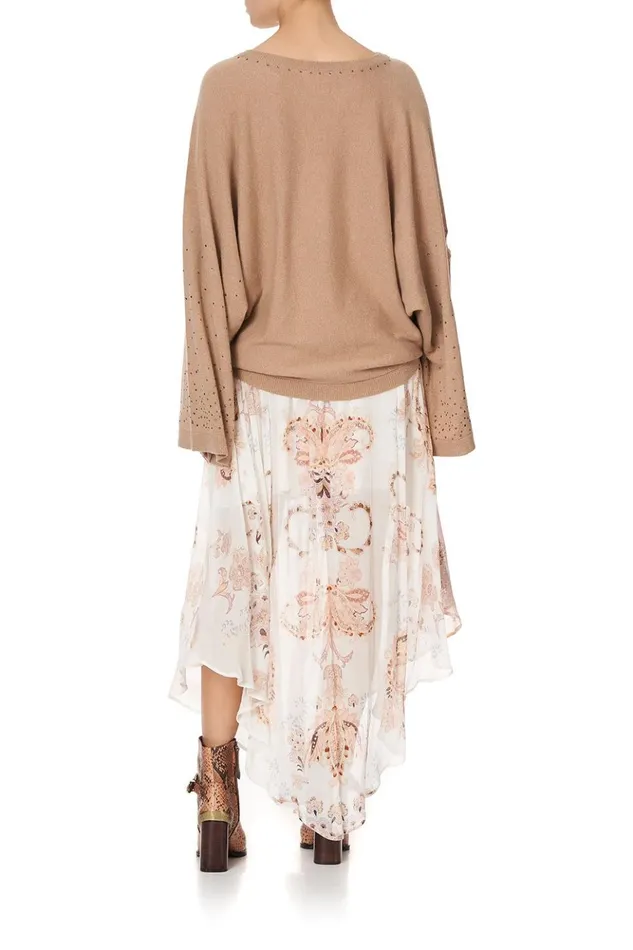 Women Knitwear Camilla Wide Sleeve Jumper Le Palais Du Zahir