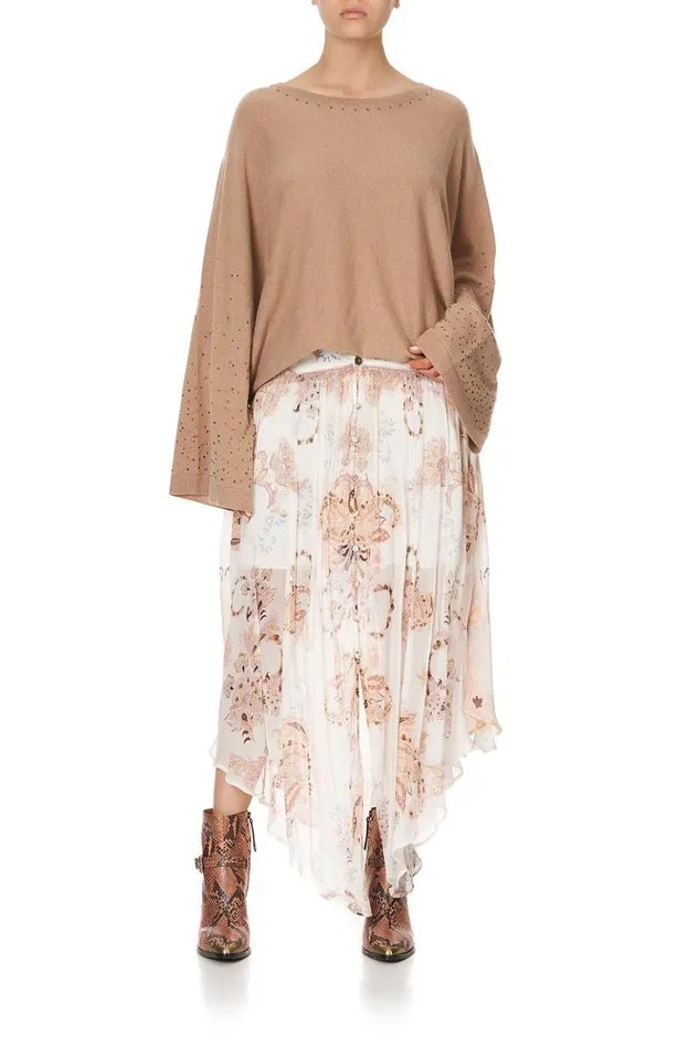 Women Knitwear Camilla Wide Sleeve Jumper Le Palais Du Zahir