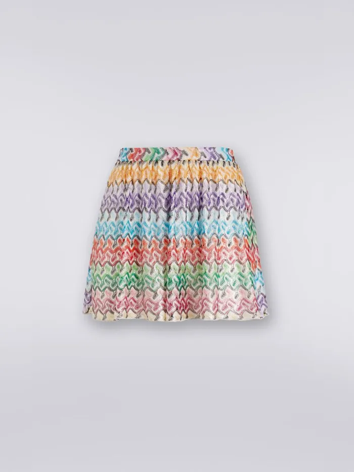 Women LaceEffect Viscose Knit Cover Up Shorts Multicoloured Missoni Beachwear