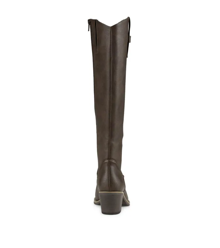 Women Laryssa Riding Boot Dark Brown Baretraps Knee High Boots