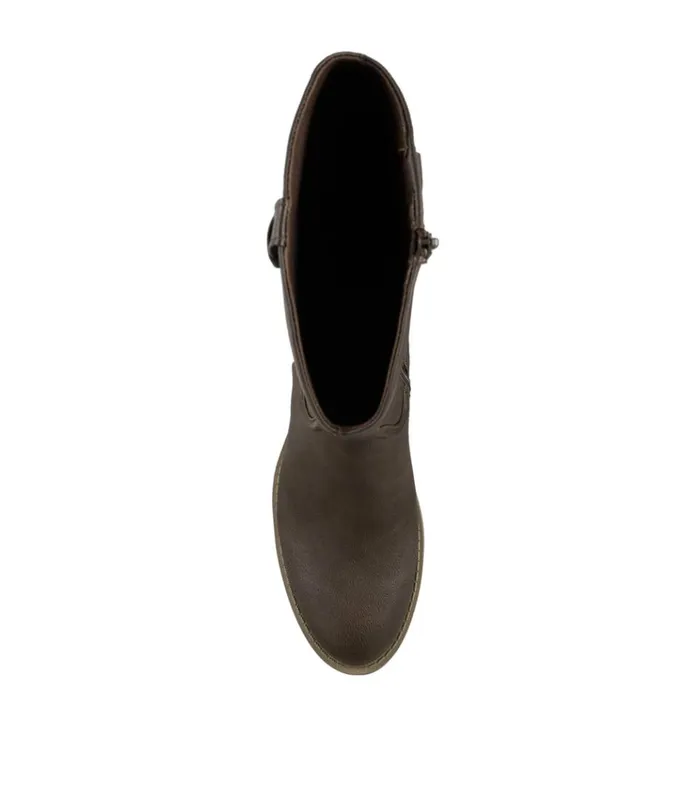 Women Laryssa Riding Boot Dark Brown Baretraps Knee High Boots