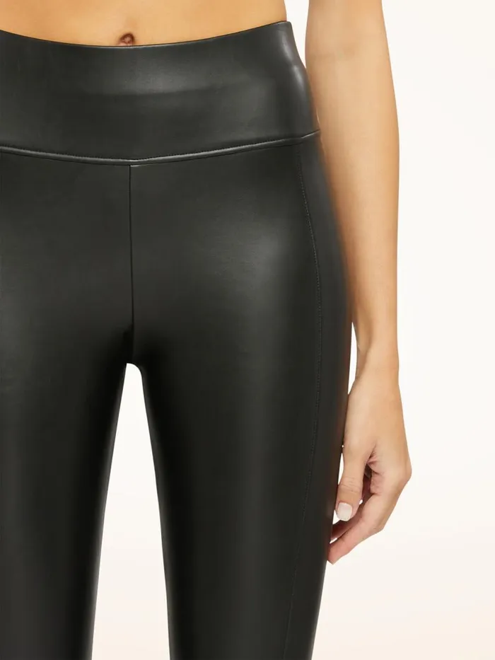 Women Leggings and Bikers Wolford Edie Forming Leggings Black