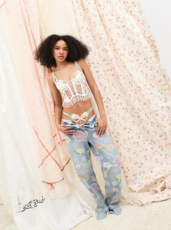 Women Lingerie For Love and Lemons Daisy Blossom Bustier Multi Women Lingerie For Love and Lemons Daisy Blossom Bustier Multi