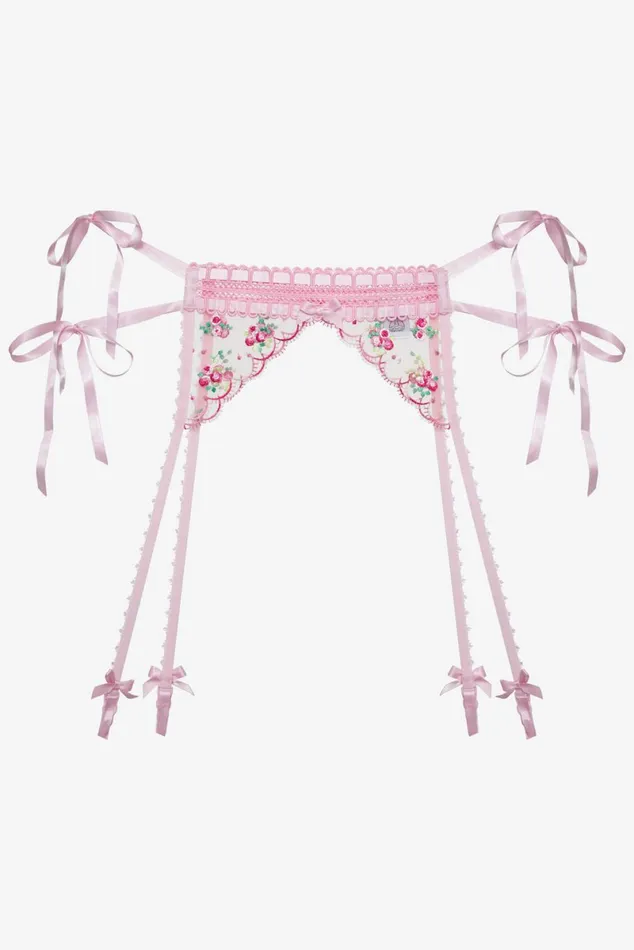 Women Lingerie For Love and Lemons Maisie Garter Belt Pink Women Lingerie For Love and Lemons Maisie Garter Belt Pink