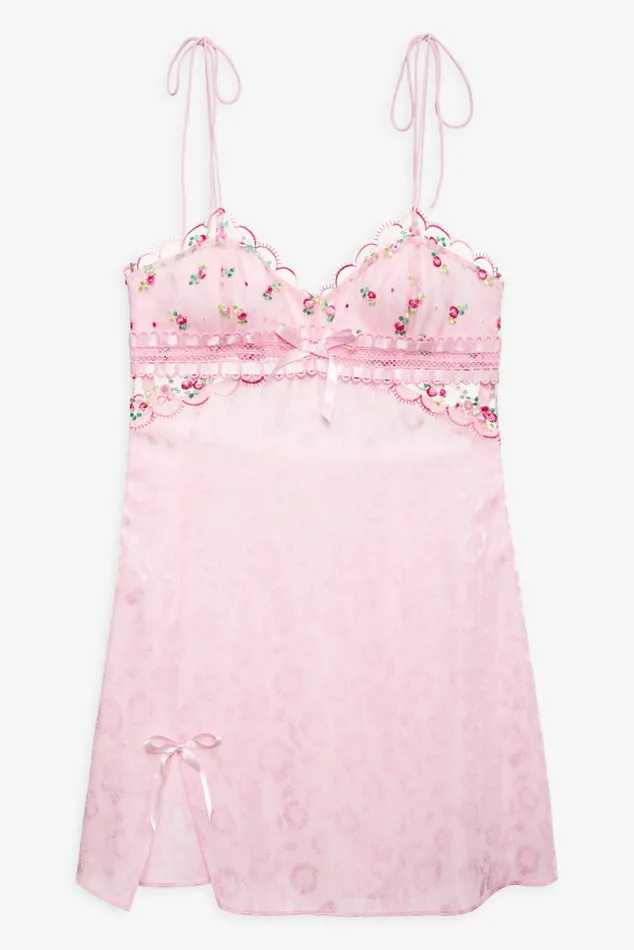 Women Lingerie For Love and Lemons Maisie Slip Dress Pink Women Lingerie For Love and Lemons Maisie Slip Dress Pink