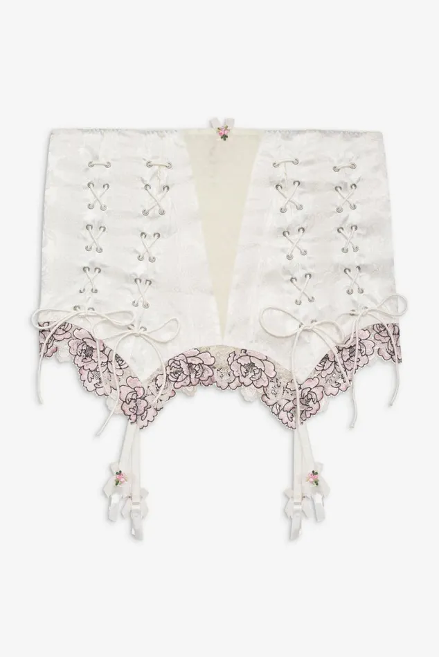 Women Lingerie For Love and Lemons Marit Garter Skirt White Women Lingerie For Love and Lemons Marit Garter Skirt White