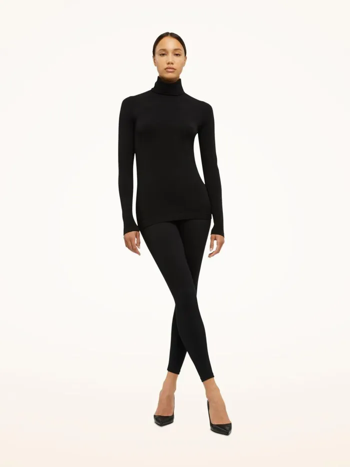 Women Longsleeved Tops Wolford Aurora Pullover Black