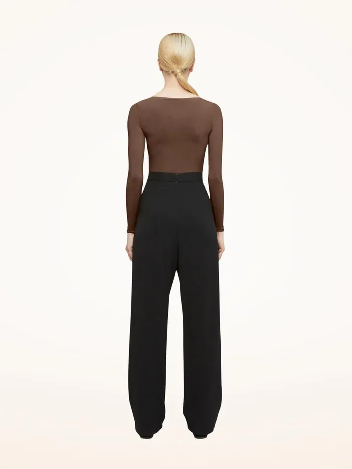 Women Longsleeved Tops Wolford Buenos Aires Top Long Sleeves Umber