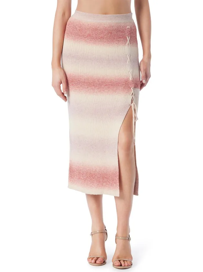 Women Loti Lace Up Skirt In Chili Oil Jessica Simpson Bottoms