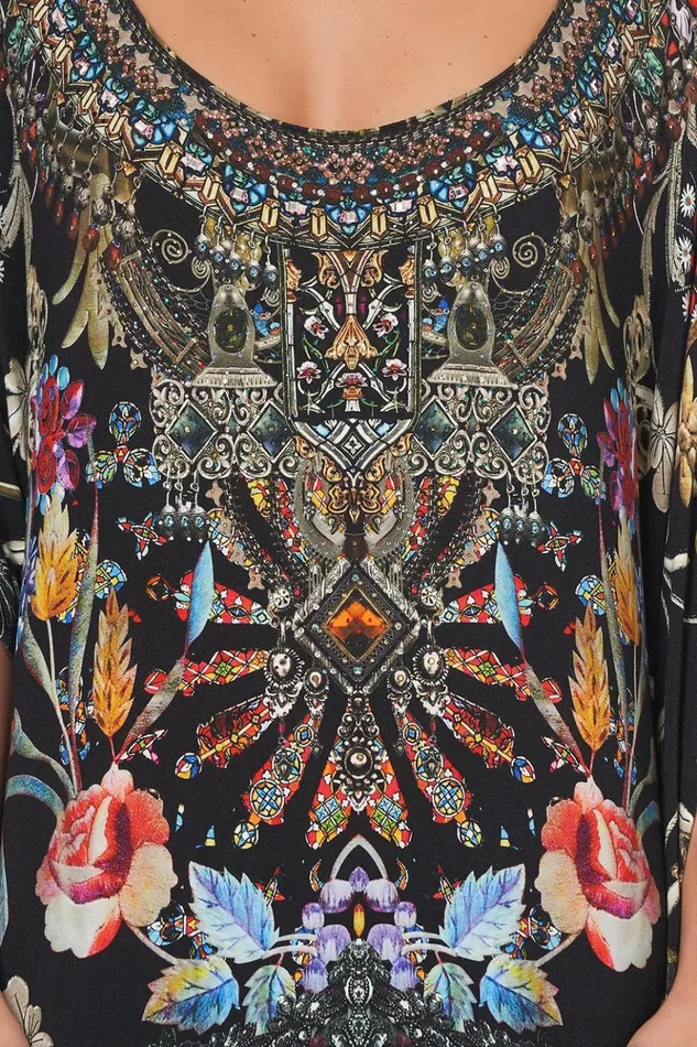 Women Loungewear Camilla Round Neck Kaftan Dancing In The Dark