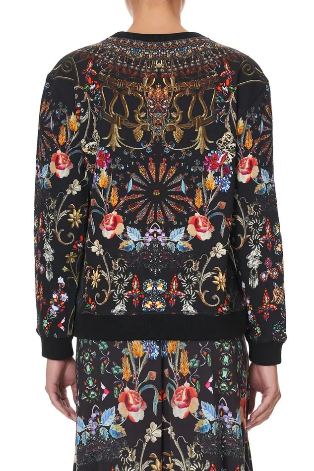 Women Loungewear Camilla Round Neck Sweater Dancing In The Dark