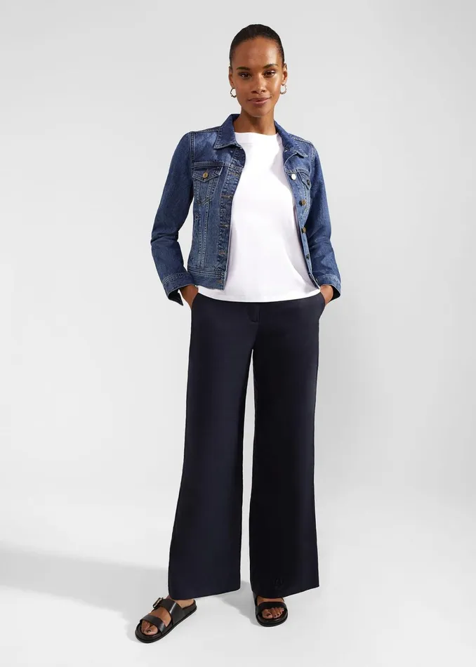 Women Maddy Cotton Top White Hobbs Tops