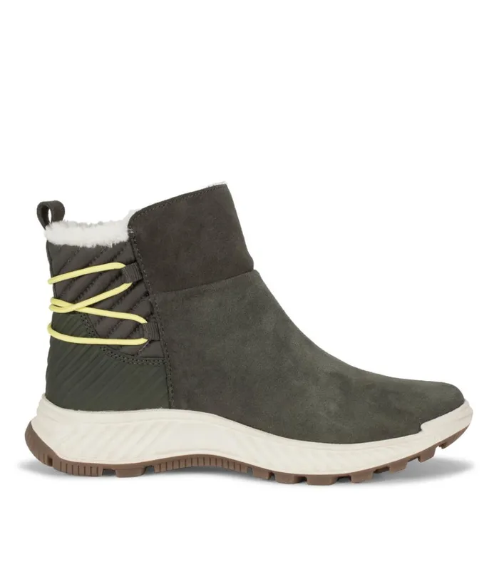 Women Mandie Cold Weather Bootie Pine Suede Baretraps Booties