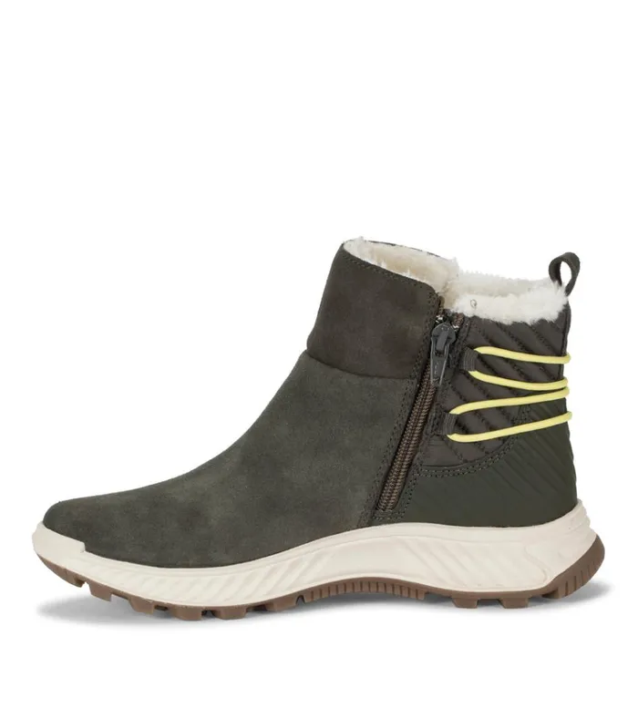 Women Mandie Cold Weather Bootie Pine Suede Baretraps Booties