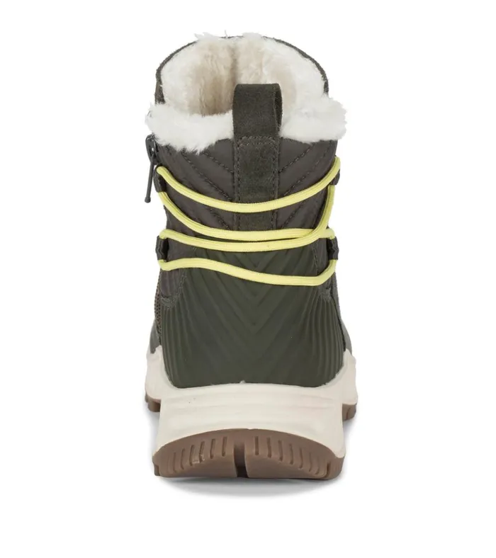 Women Mandie Cold Weather Bootie Pine Suede Baretraps Booties