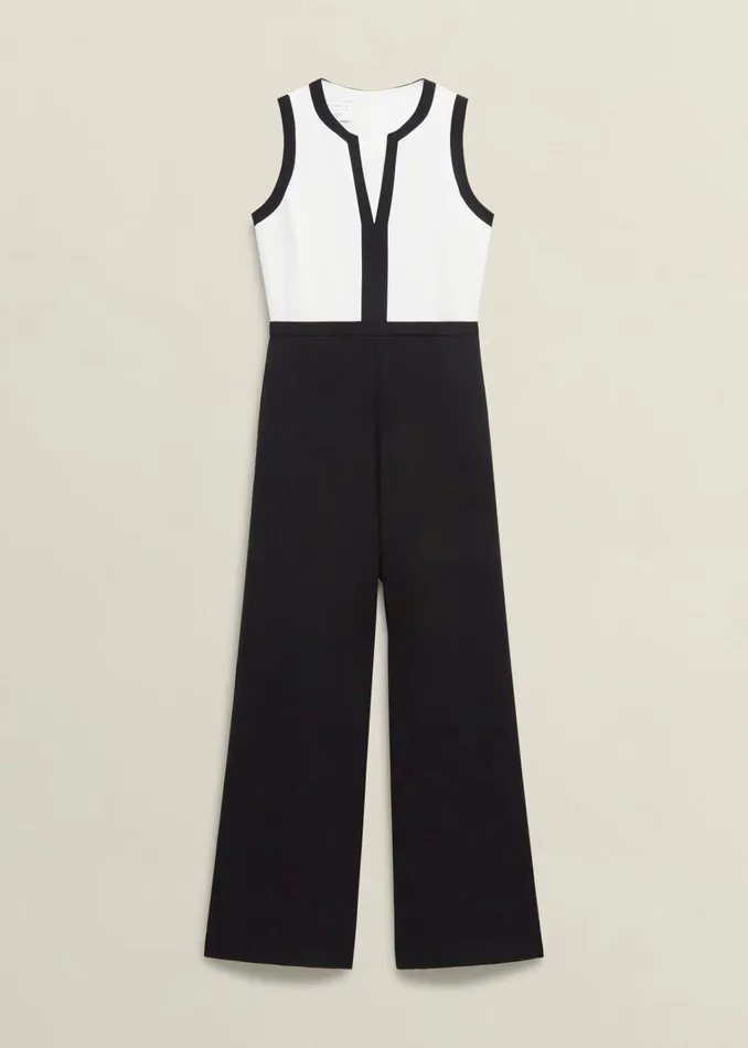 Women Mannington Jumpsuit Black Ivory Hobbs Dresses and Jumpsuits