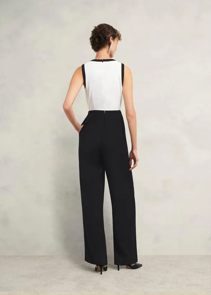 Women Mannington Jumpsuit Black Ivory Hobbs Dresses and Jumpsuits