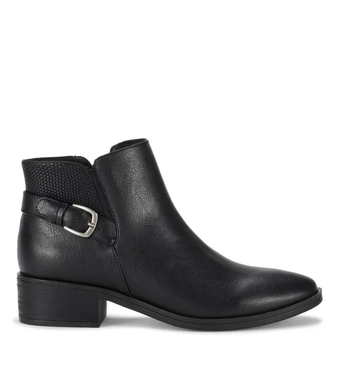 Women Marconi Bootie Black Lizard Baretraps Booties