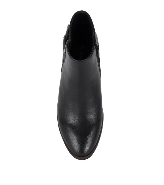 Women Marconi Bootie Black Lizard Baretraps Booties