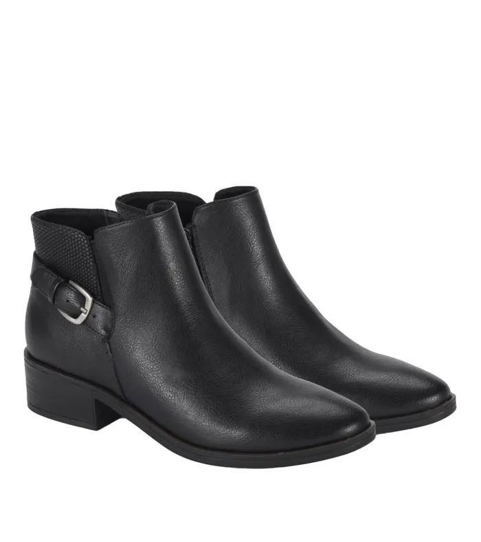 Women Marconi Bootie Black Lizard Baretraps Booties