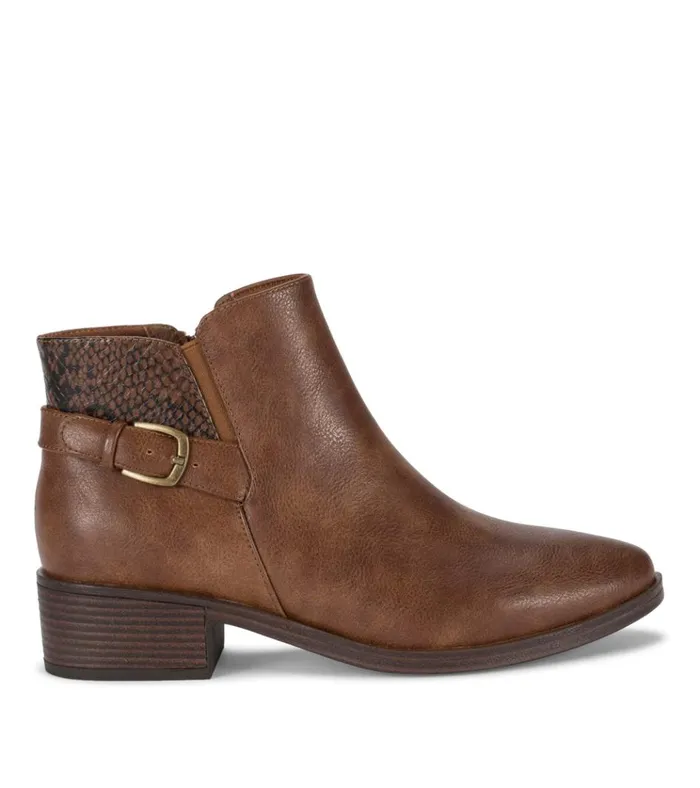 Women Marconi Bootie Brush Brown Snake Baretraps Booties