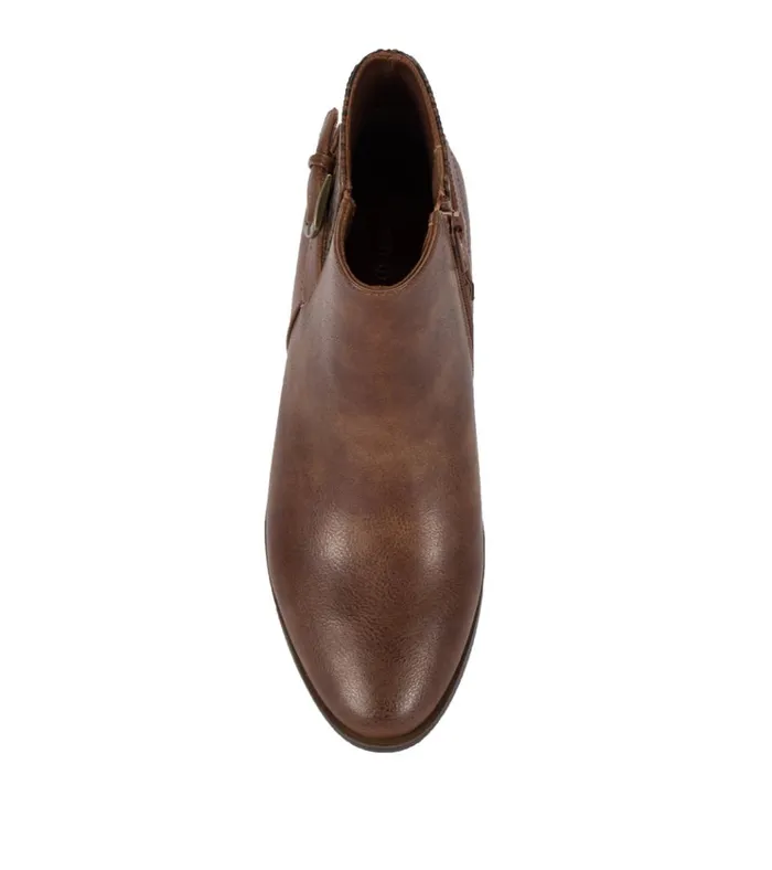 Women Marconi Bootie Brush Brown Snake Baretraps Booties