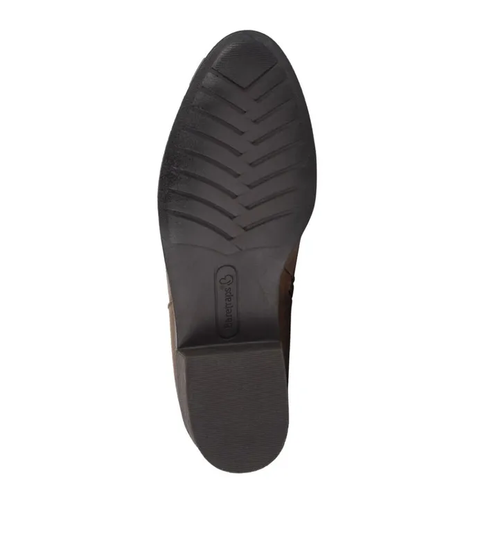 Women Marconi Bootie Brush Brown Snake Baretraps Booties