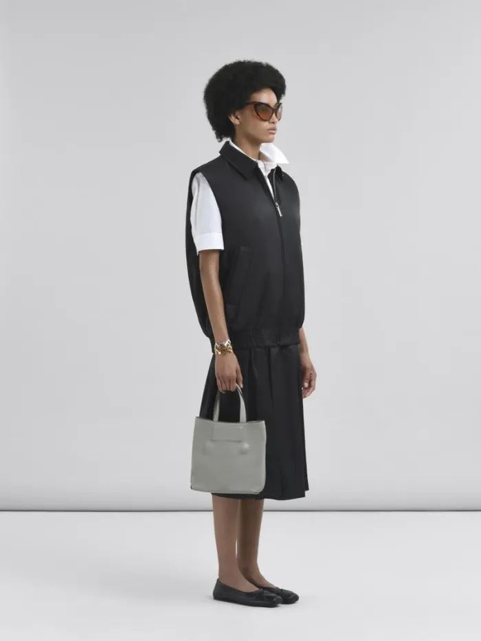 Women Marni Skirts Black Taffeta Wide Skirt With Marni Symbol