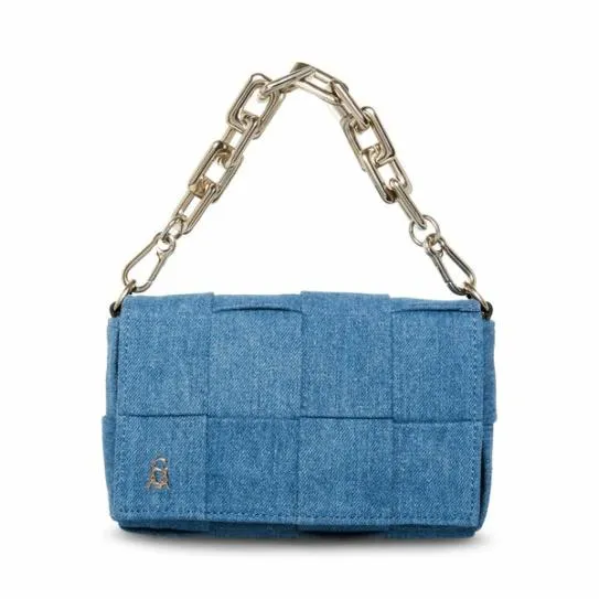 Women MARVELL BAG DENIM FABRIC Denim Fabric Steve Madden Crossbody Bags