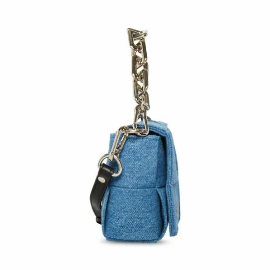 Women MARVELL BAG DENIM FABRIC Denim Fabric Steve Madden Crossbody Bags Women MARVELL BAG DENIM FABRIC Denim Fabric Steve Madden Crossbody Bags